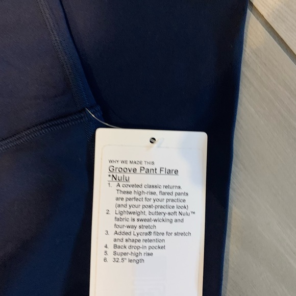 Lululemon Groove Pant SHR Flare Nulu - Picture 6 of 6